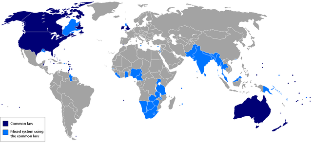 Copyright, les pays de common law (droit commun)