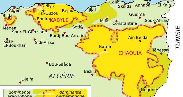 Carte Amazigh