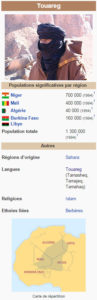 Touareg sur wikipedia