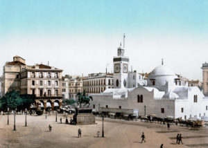 Alger. La mosquée Djemâa Djedid.