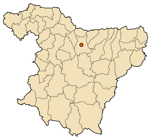Carte Bouira