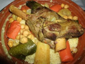 Couscous à la viande de mouton