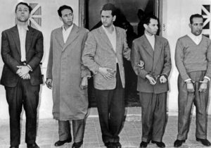 Ait Ahmed et les cinq chef historique du FLN