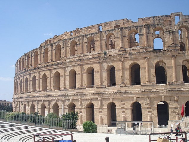Kahina. Amphitheatre dEl Jem
