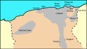 Etendue de la revolte des Mokrani