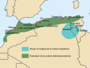 Extension de la culture ibéromaurusienne