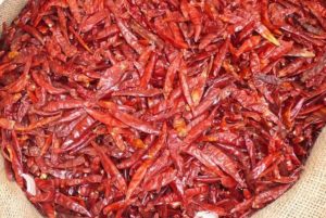 Ifelfel azeggagh – piment rouge séché au soleil