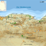 Kabylie topographic