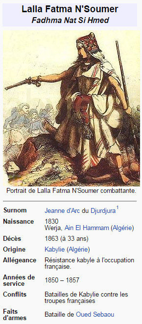 Fadhma n Soumer sur wikidedia