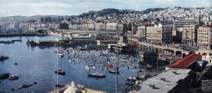 Alger. vue depuis la baie d'Alger
